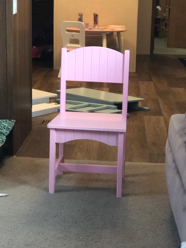Nantucket Table With Bench And 2 Chairs Pastel