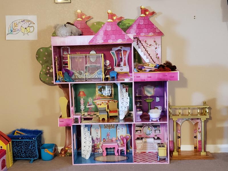 storybook mansion dollhouse