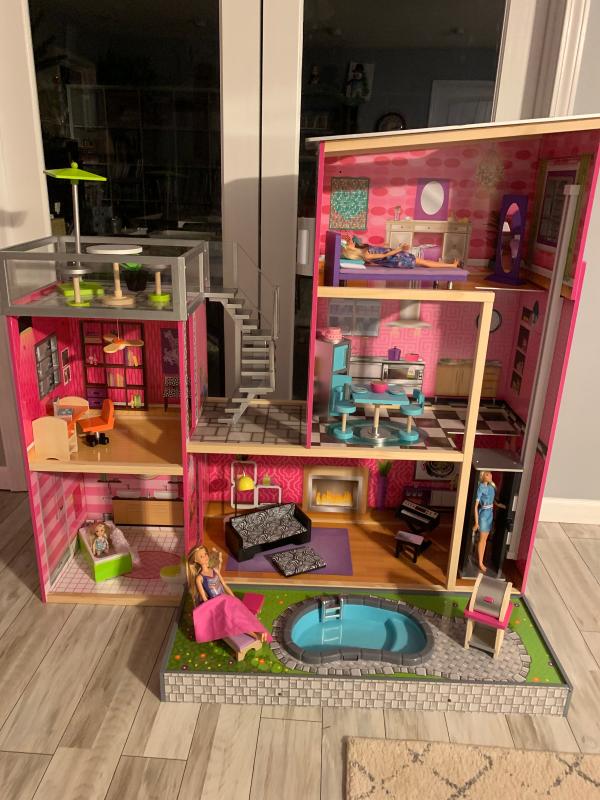 uptown barbie house