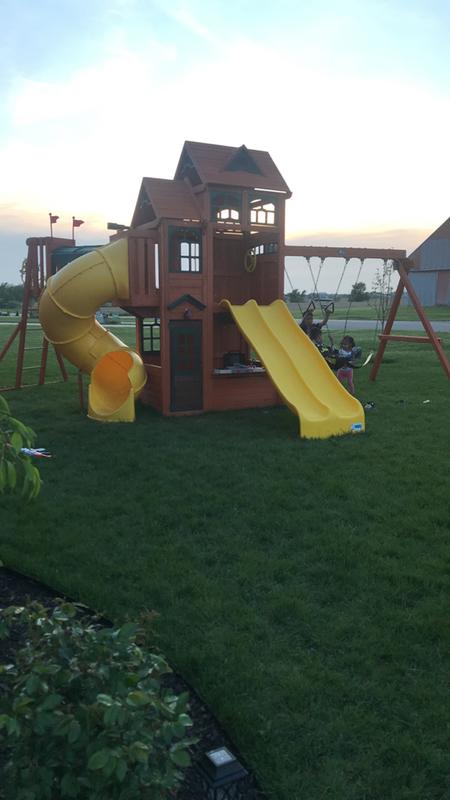 Cedar summit best sale adventure ridge playset