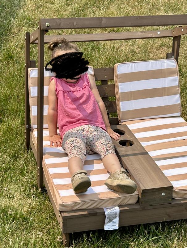 Kidkraft best sale double lounger