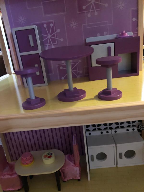 kidkraft so chic dollhouse with 46 accessories