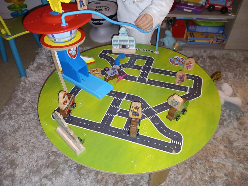  KidKraft Paw Patrol Mission Ready Activity Table : Toys & Games