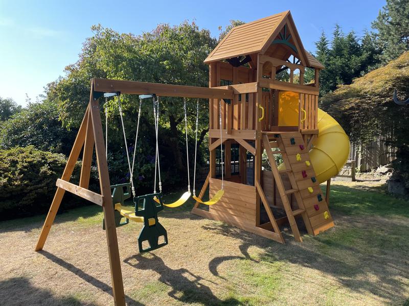 Boulder Station Swing Set Playset KidKraft
