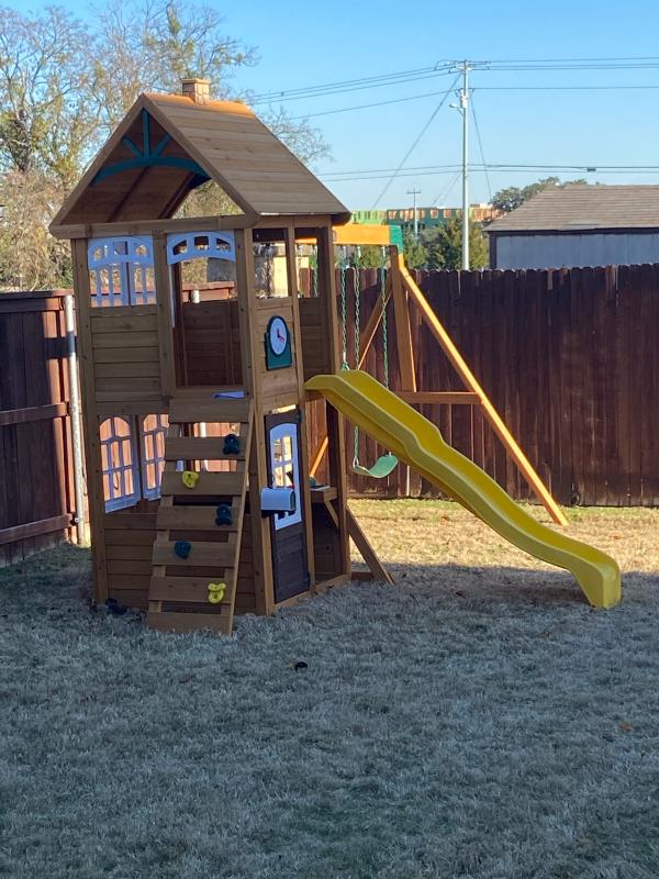 mckinley wooden playset