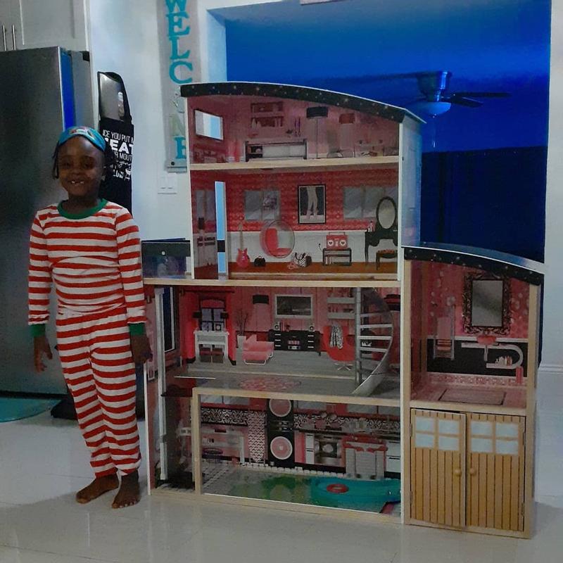 Kidkraft sparkle mansion deals dollhouse