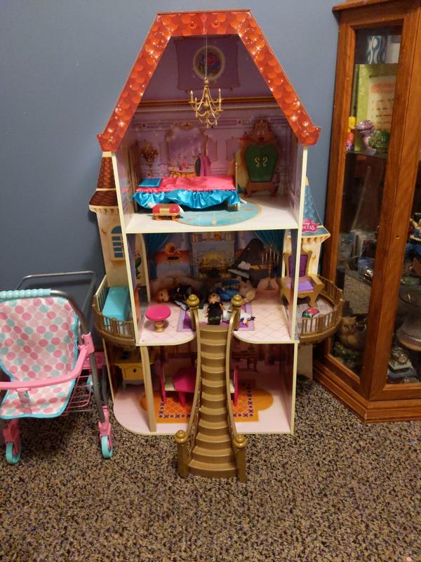 Beauty and best sale the beast dollhouse