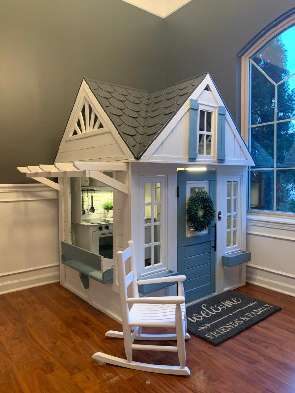 kidkraft stonewood outdoor playhouse