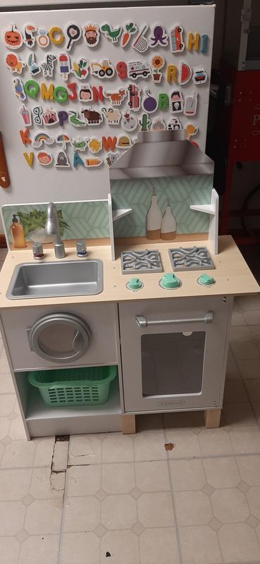 Whisk, kitchenette and outlet washing machine