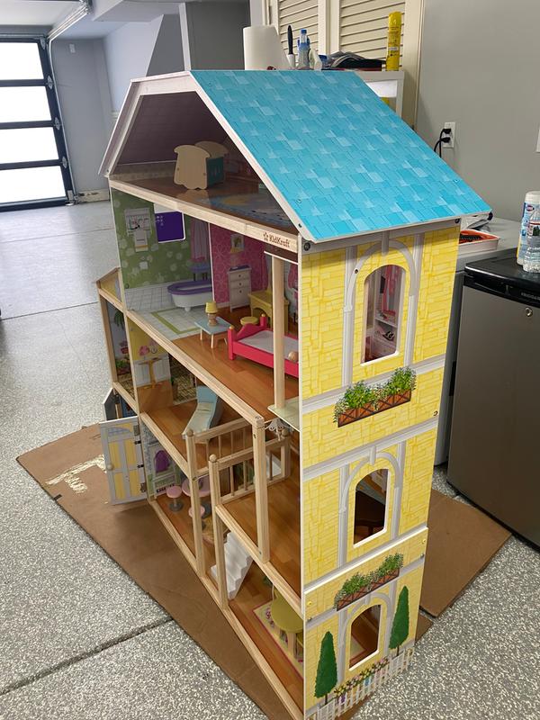 kidkraft 65252 majestic mansion wooden dollhouse