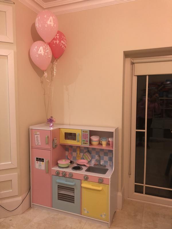 kidkraft pastel play kitchen