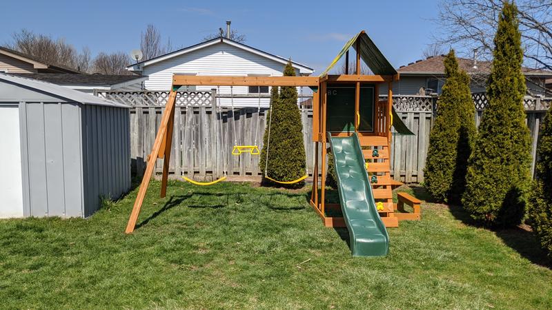 kidkraft spring meadow wooden playset