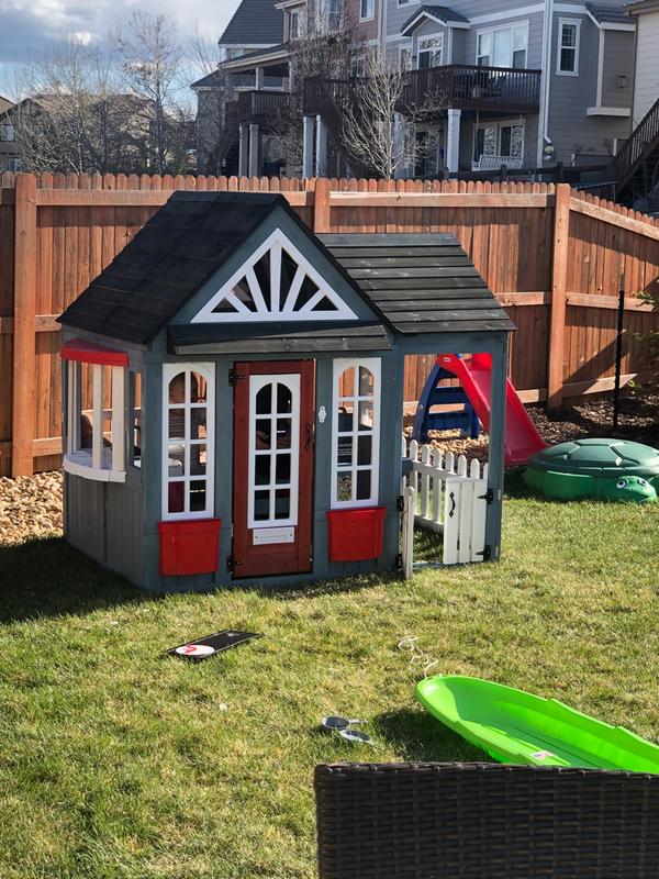 kidkraft timber trail wooden outdoor playhouse stores