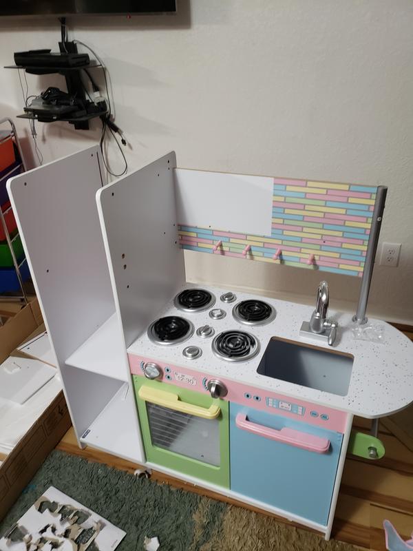 kidkraft uptown pastel kitchen playset