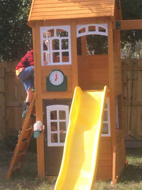 cedar summit mckinley wooden playset