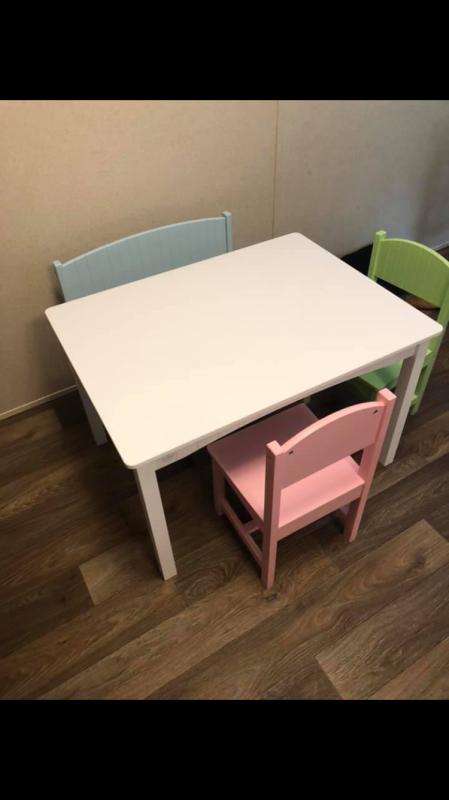 kidkraft nantucket table with bench and 2 chairs