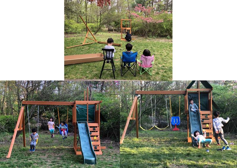 kidkraft spring meadow wooden playset