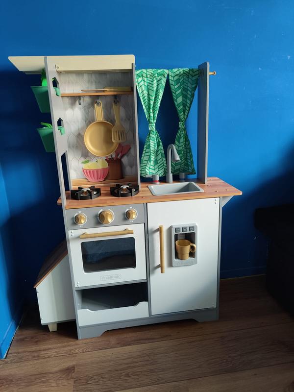 terrace wooden play kitchen