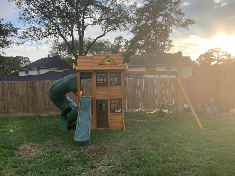 Charleston lodge sale wooden playset