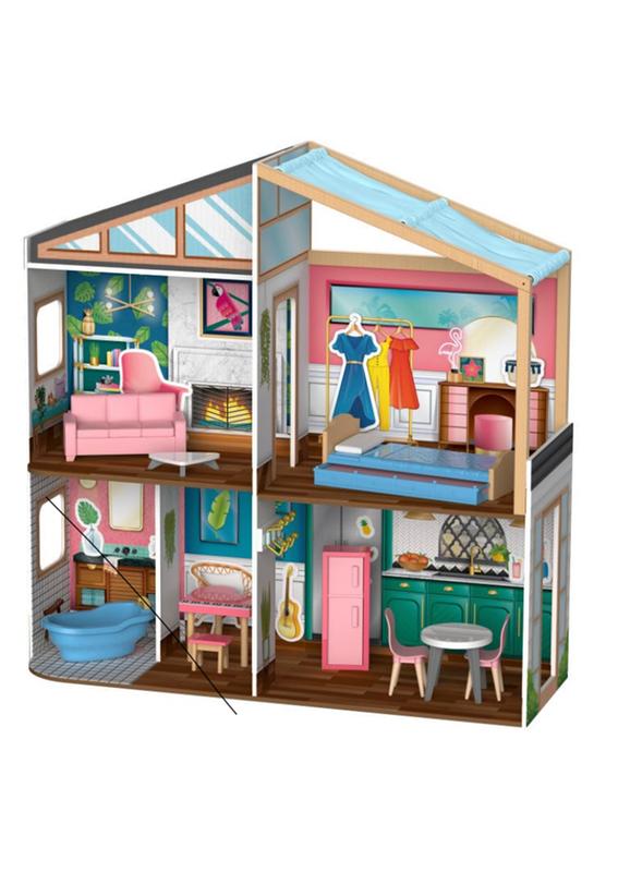 kidkraft dollhouse makeover