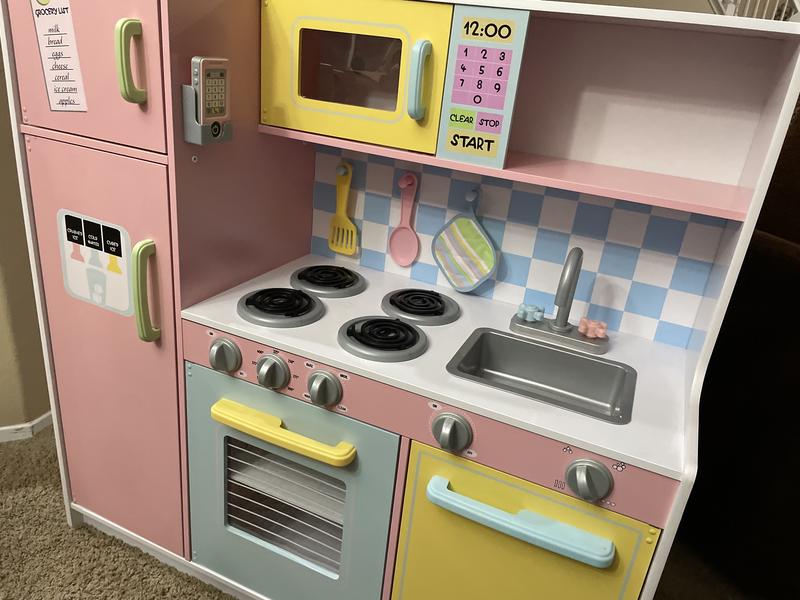 kidkraft pastel play kitchen