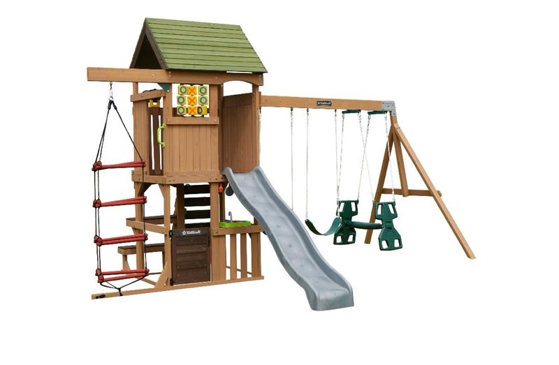 Kids Swing Set | Backyard Playset for Backyard | KidKraft