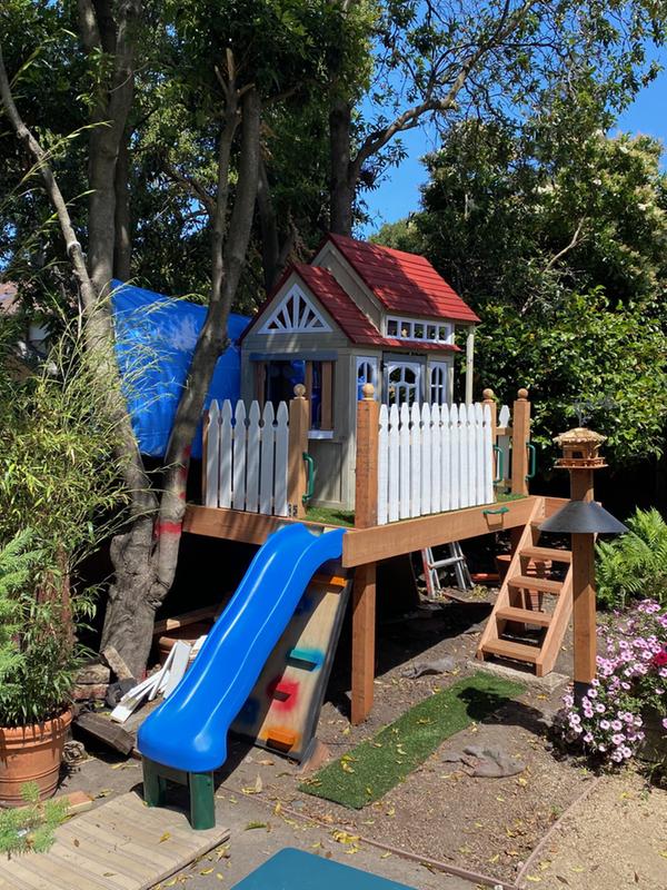 kidkraft braewood outdoor playhouse