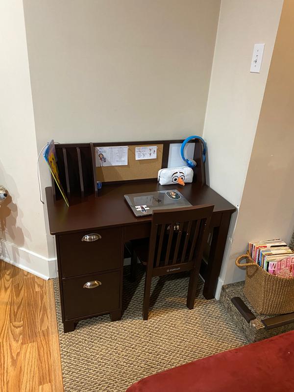 kidkraft study desk with side drawers