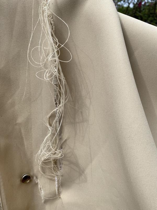 Cabana ripped dry rot