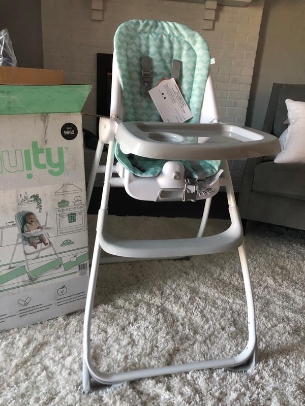 Ity by Ingenuity Yummity Yum Easy Folding High Chair - Goji