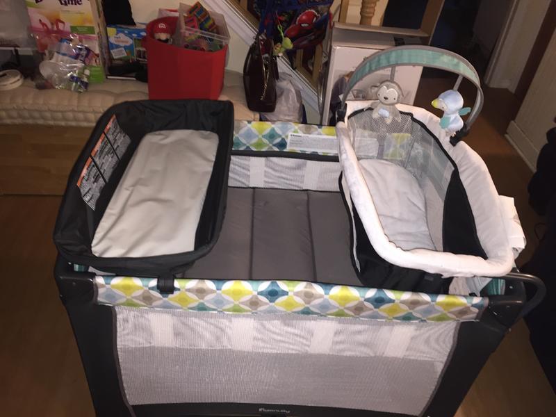 how to set up ingenuity playpen