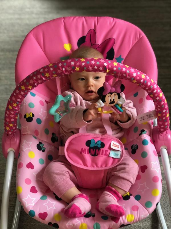 minnie mouse infant to toddler rocker
