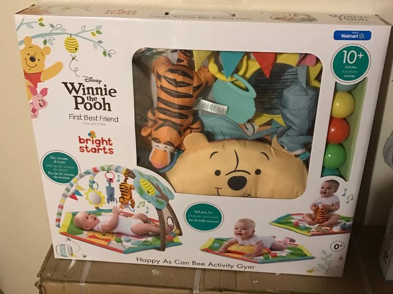 winnie the pooh baby play gym