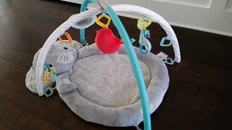 bright starts play mat elephant