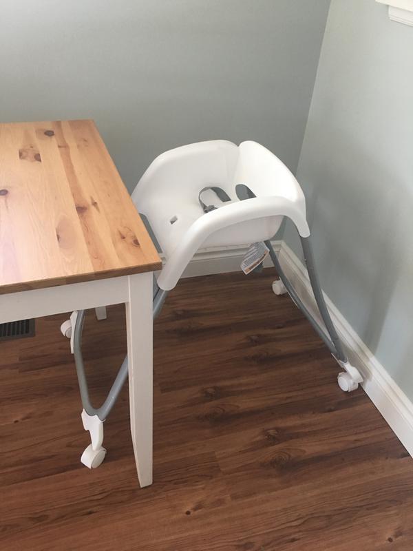 Ikea high chair online table removal