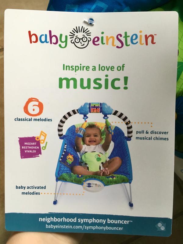 baby einstein neighborhood symphony bouncer