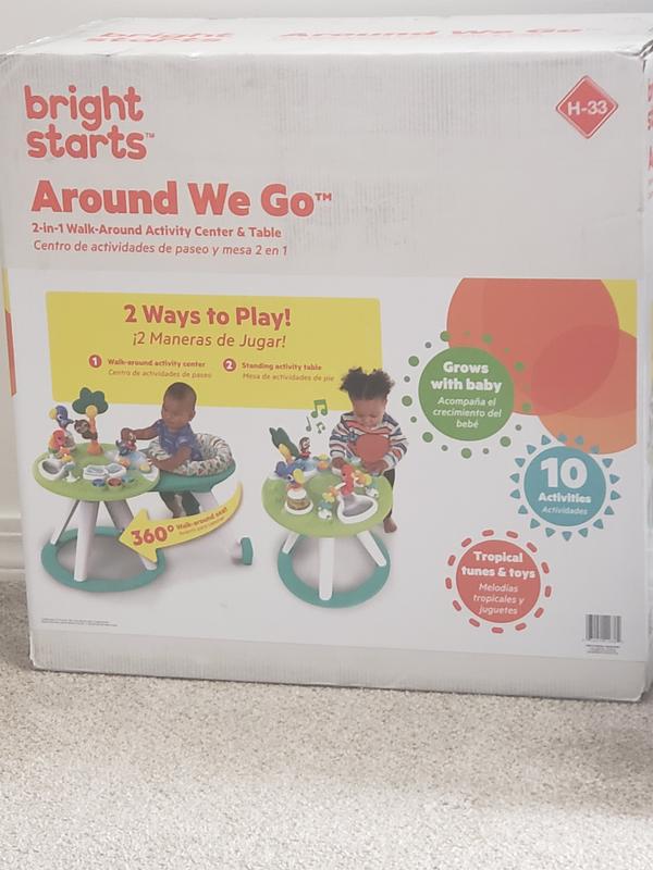 Bright starts around we cheap go activity station recall