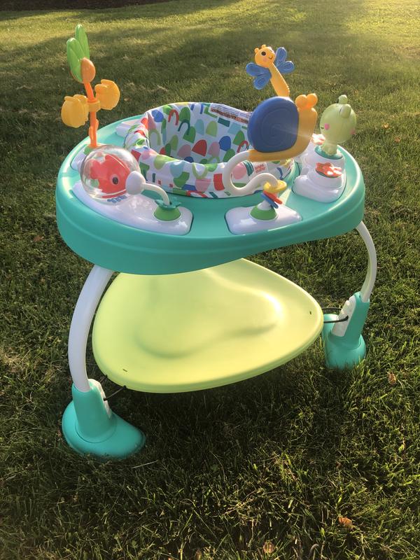☆バーニー☆ベイビーポップ☆貯金箱☆2個セット BounceBounceBaby 2-in-1 Activity Jumper & Table - Playful