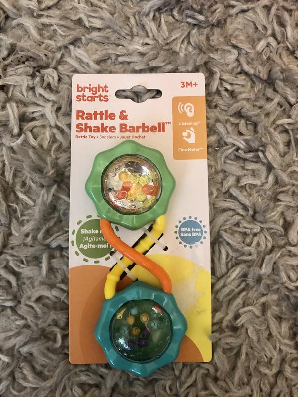 Bright starts best sale barbell rattle