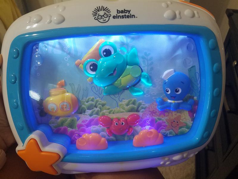 Baby Einstein Sea Dreams Soother Crib Toy with Remote, Lights and