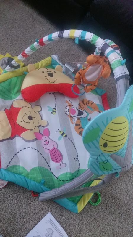 winnie the pooh happy as can bee activity gym from bright starts