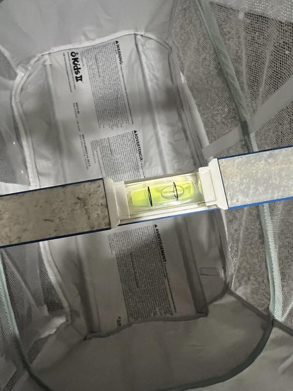 Maybe level if you’re cross eyed?