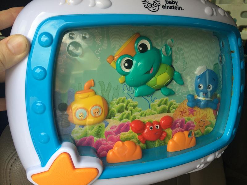 Baby Einstein Sea Dreams Soother Crib Toy with Remote, Lights and