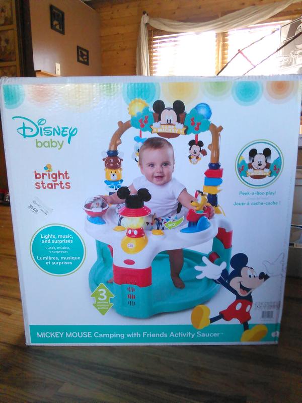 mickey mouse exersaucer