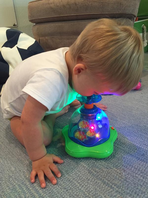 Juguete Para Bebé Musical Bright Starts Press & Glow Spinner