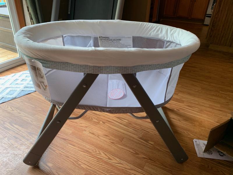 ingenuity foldaway rocking bassinet mattress