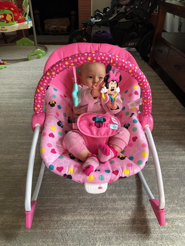 minnie mouse bouncer chair