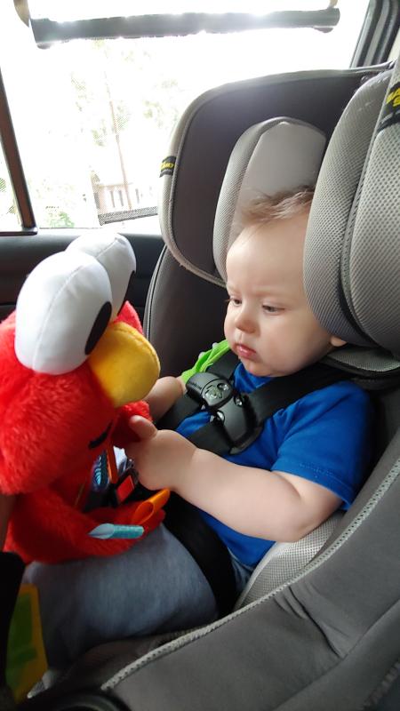 Elmo Travel Buddy On The Go Plush, Elmo Car Seat And Stroller Instructions