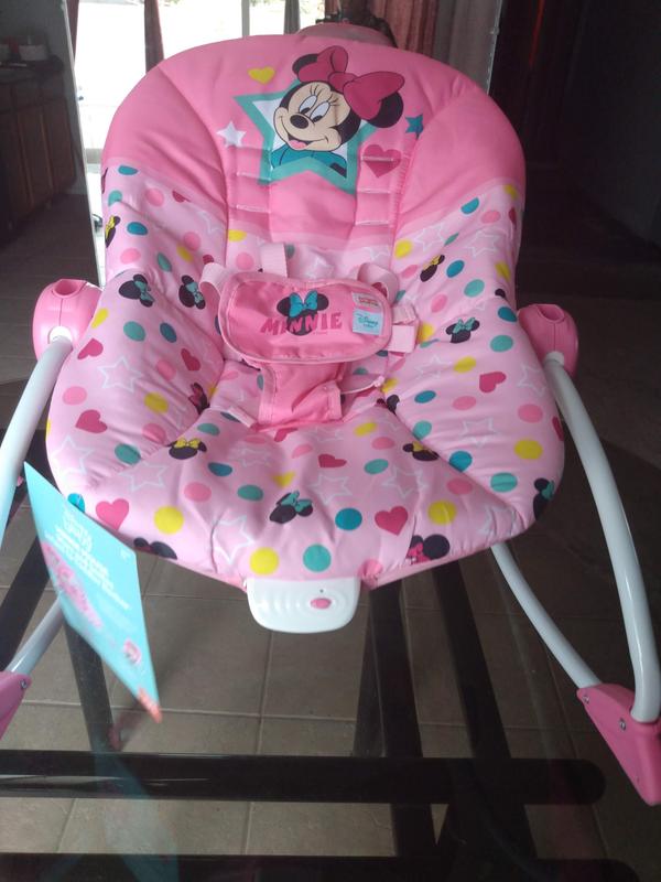 bright starts minnie mouse rocker