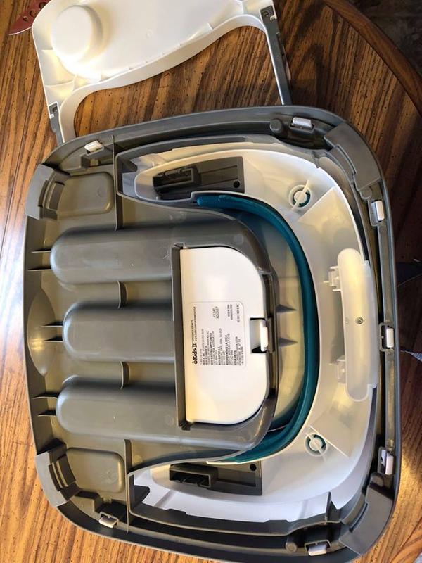 Backrest Piece Stores Below Chair